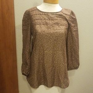 Elegant Brown Blouse